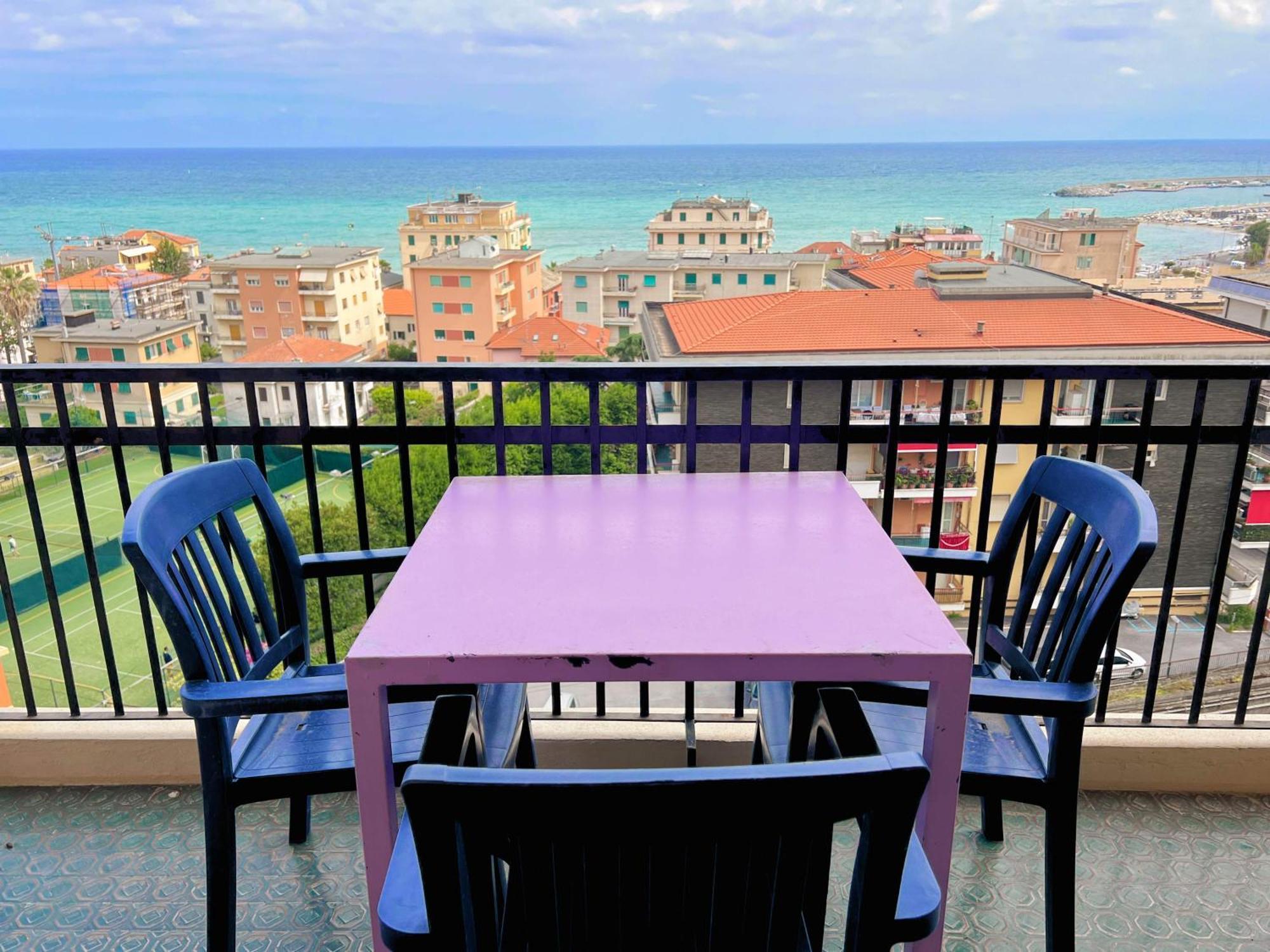 Ampio Appartamento Con Vista Varazze Zewnętrze zdjęcie